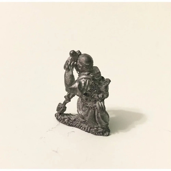 Vtg Miniature Metal Figure Dungeons And Dragons Role Playing - Picture 11 of 11